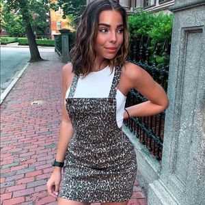 Chetttah skirt overall